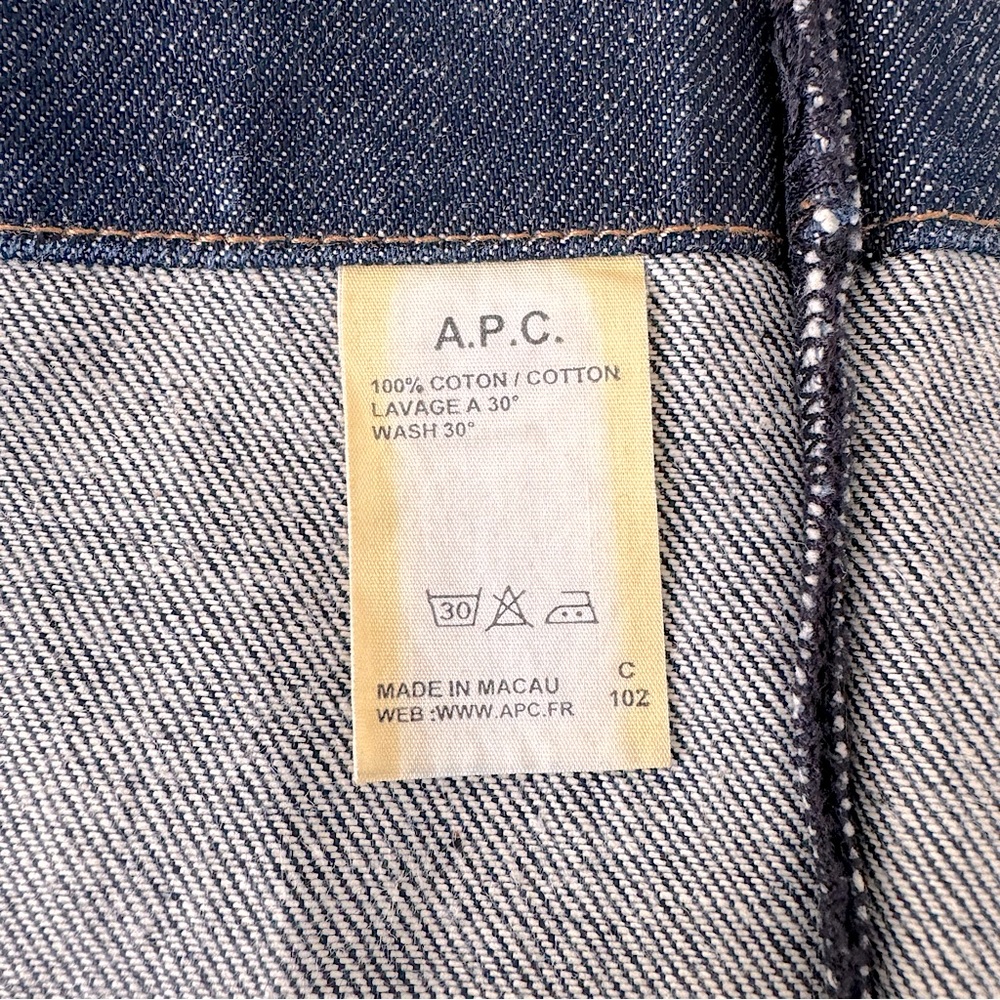 A.P.C. Denim Tote Bag - Picture 6 of 8
